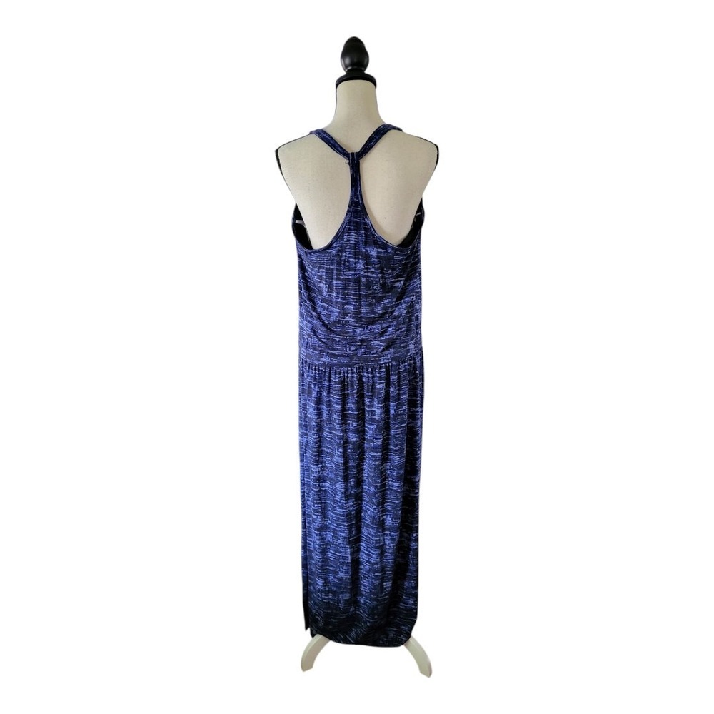 Athleta Cressida Maxi Dress Size L Racer back‎ Tank Maxi Built in Bra - Picture 3 of 7